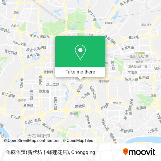 佈麻佈辣(新牌坊卜蜂莲花店) map