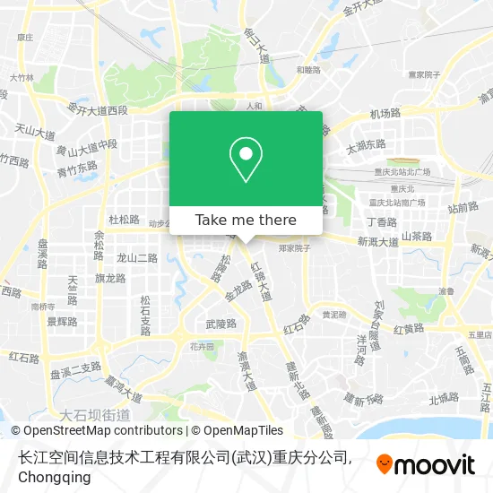 长江空间信息技术工程有限公司(武汉)重庆分公司 map