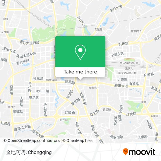 金地药房 map