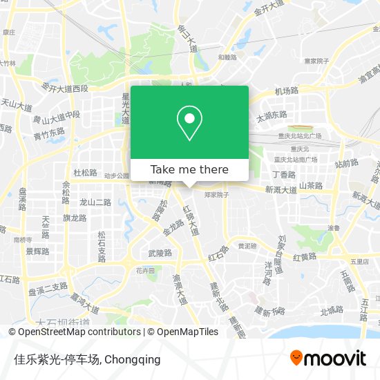 佳乐紫光-停车场 map