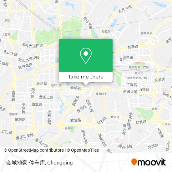 金城地豪-停车库 map