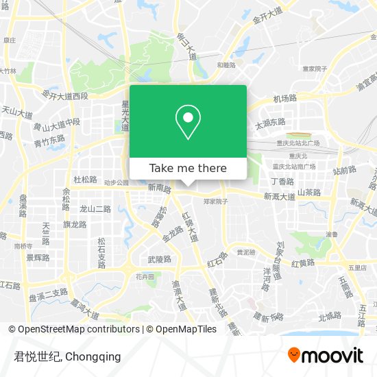 君悦世纪 map