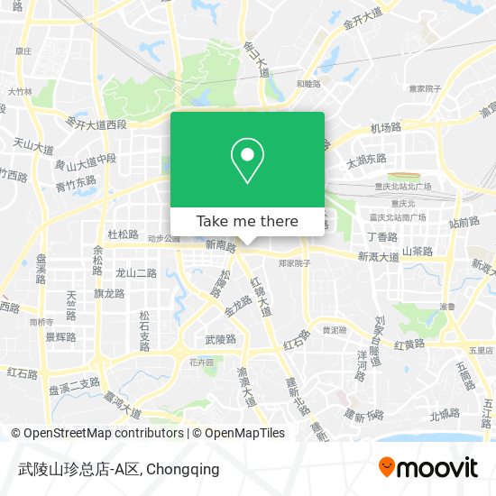武陵山珍总店-A区 map