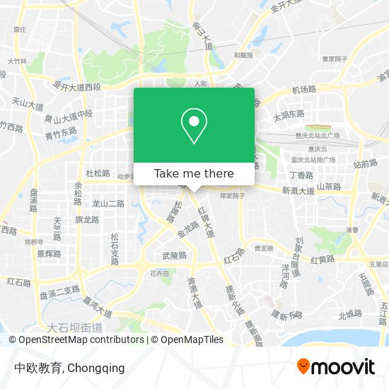 中欧教育 map