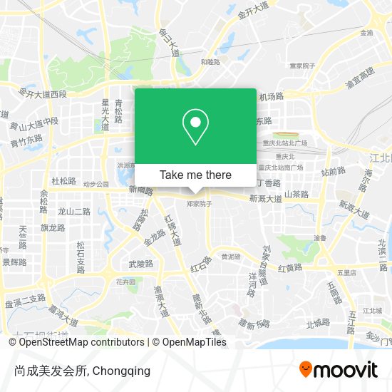 尚成美发会所 map