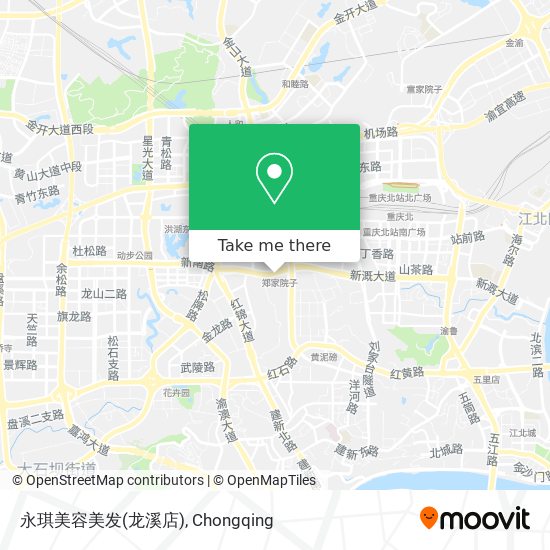 永琪美容美发(龙溪店) map