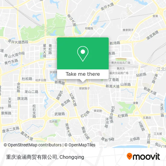 重庆渝涵商贸有限公司 map
