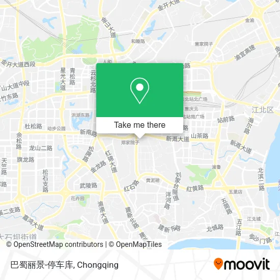 巴蜀丽景-停车库 map