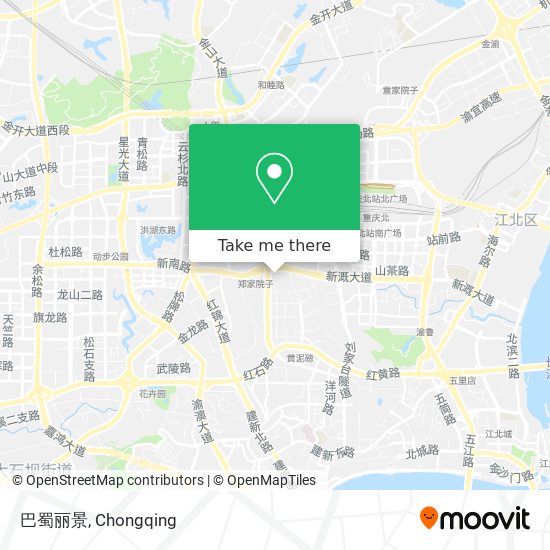 巴蜀丽景 map
