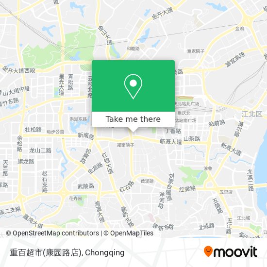 重百超市(康园路店) map