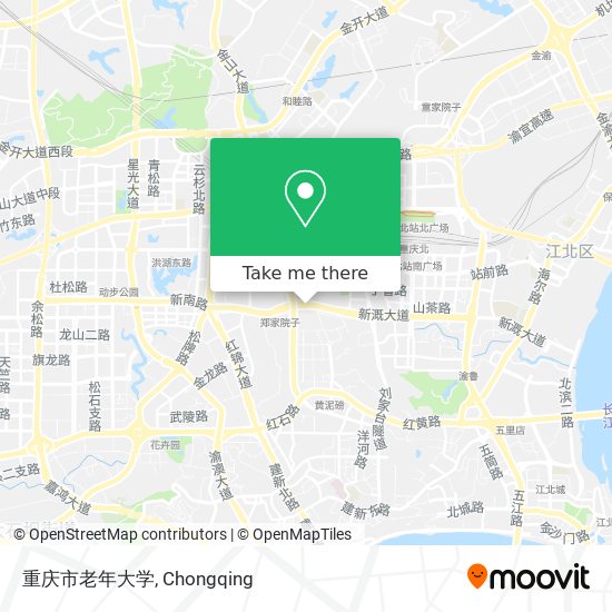 重庆市老年大学 map