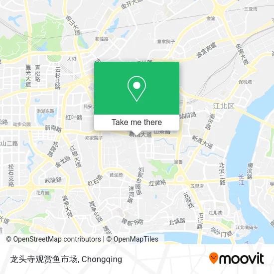 龙头寺观赏鱼市场 map