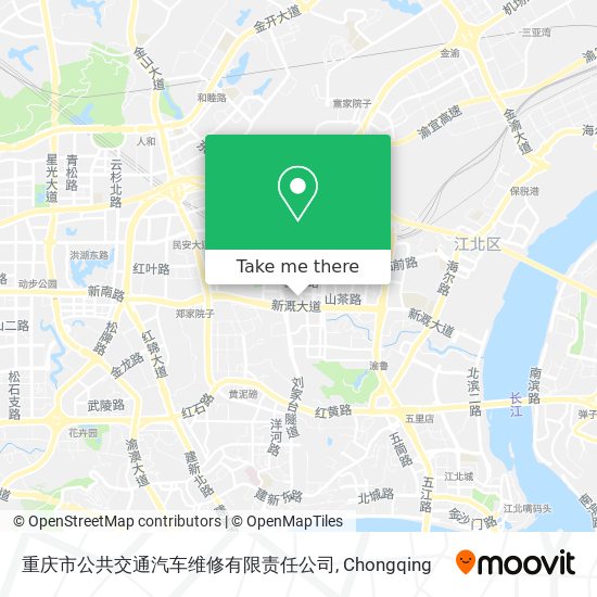 重庆市公共交通汽车维修有限责任公司 map