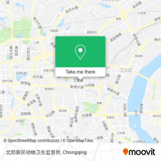 北部新区动物卫生监督所 map