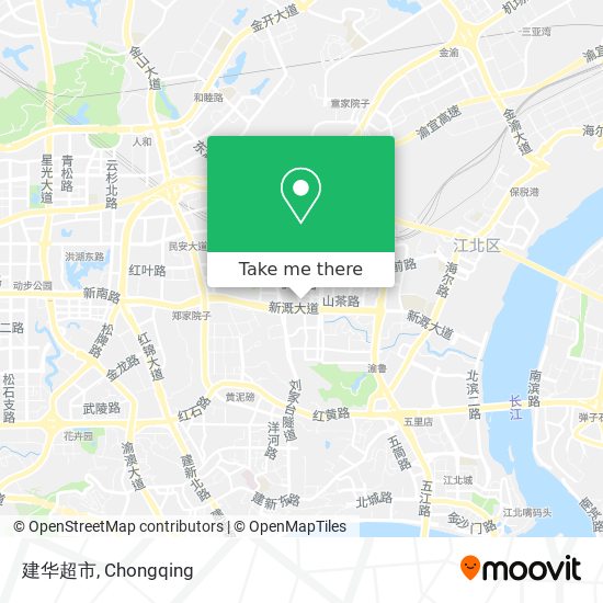 建华超市 map