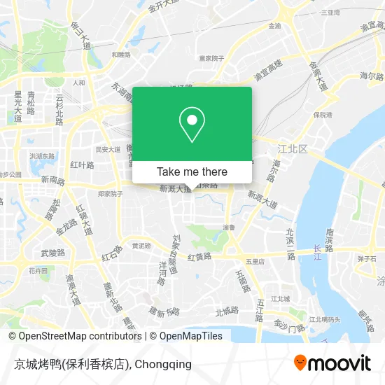 京城烤鸭(保利香槟店) map