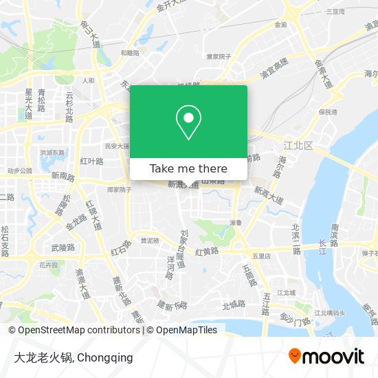 大龙老火锅 map