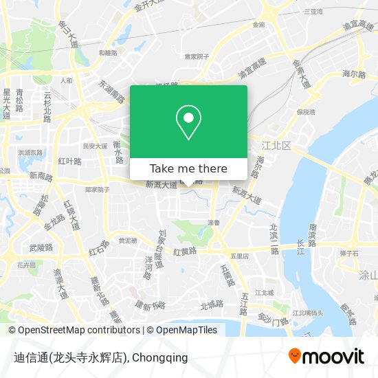 迪信通(龙头寺永辉店) map