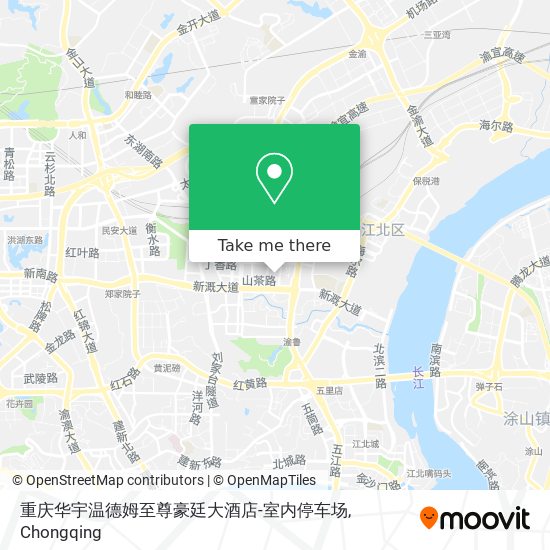 重庆华宇温德姆至尊豪廷大酒店-室内停车场 map
