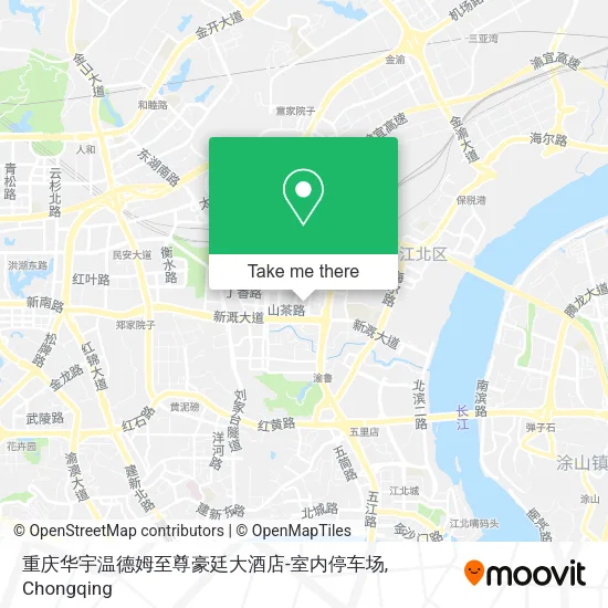 重庆华宇温德姆至尊豪廷大酒店-室内停车场 map