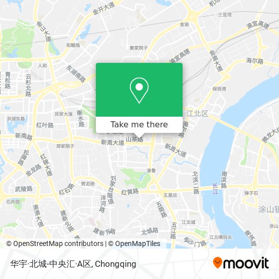 华宇·北城-中央汇·A区 map