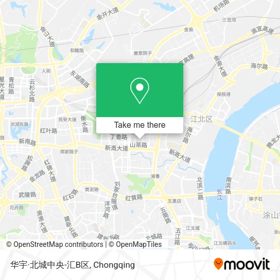 华宇·北城中央-汇B区 map