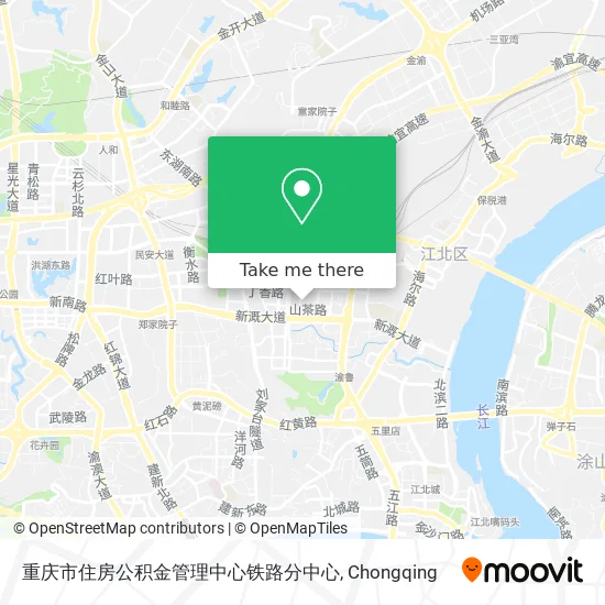 重庆市住房公积金管理中心铁路分中心 map