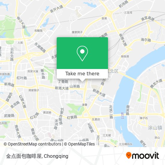 金点面包咖啡屋 map