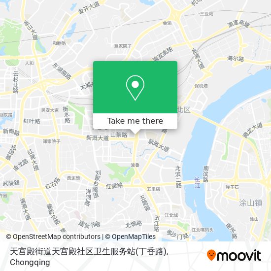 天宫殿街道天宫殿社区卫生服务站(丁香路) map