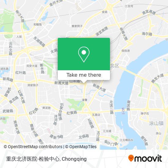 重庆北济医院-检验中心 map