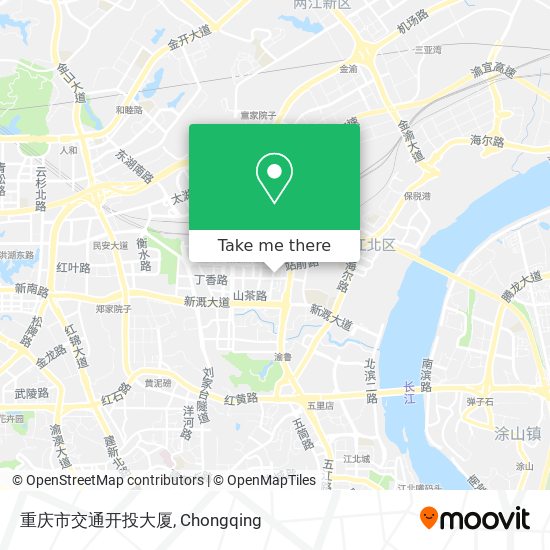 重庆市交通开投大厦 map