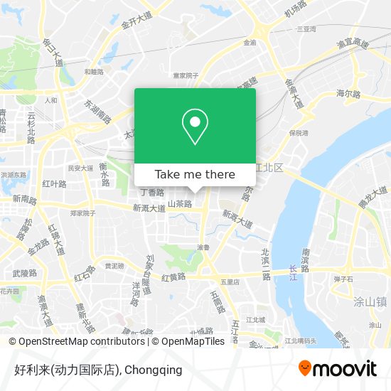 好利来(动力国际店) map