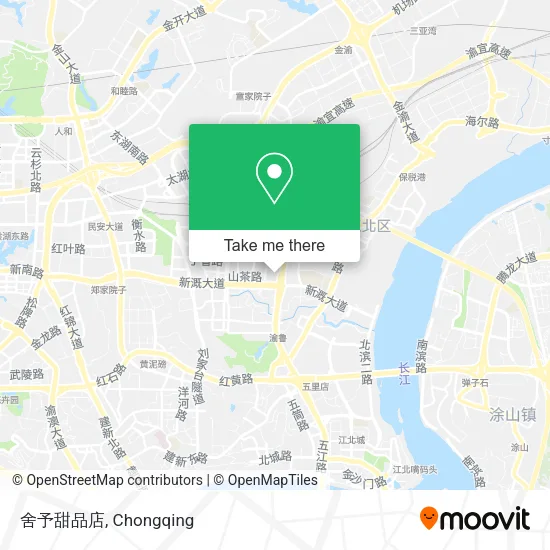 舍予甜品店 map