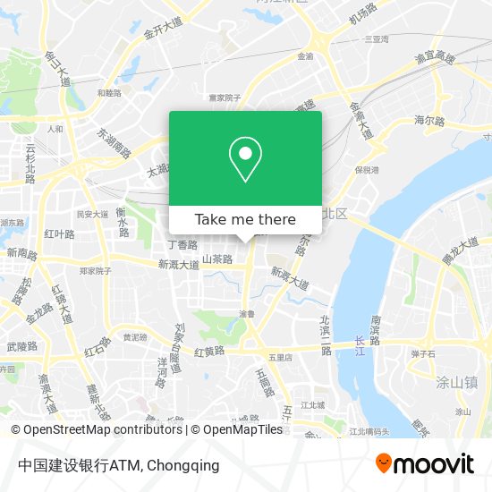 中国建设银行ATM map