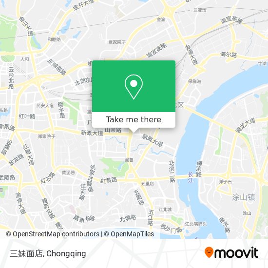 三妹面店 map