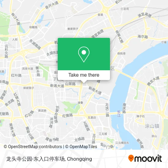 龙头寺公园-东入口停车场 map