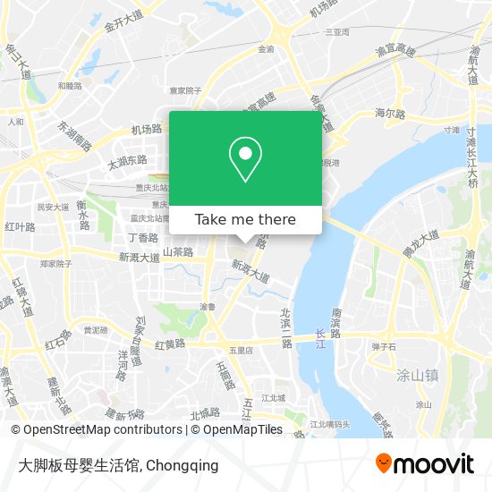 大脚板母婴生活馆 map