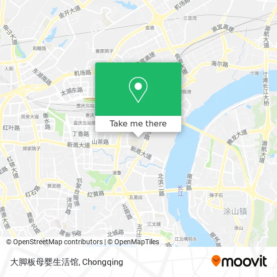 大脚板母婴生活馆 map