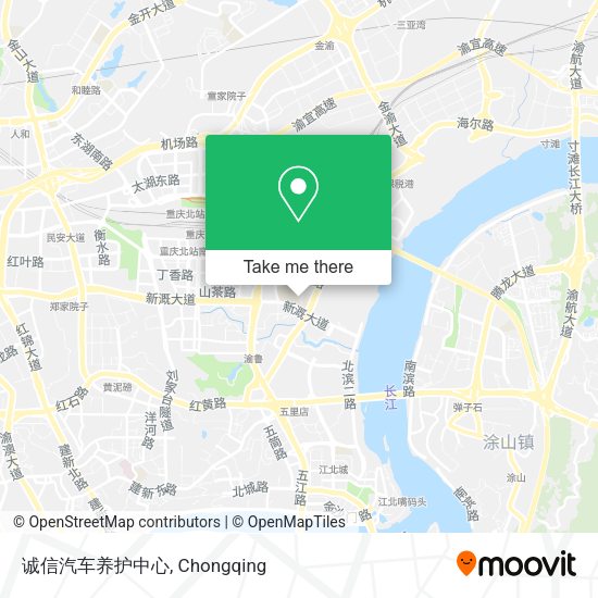 诚信汽车养护中心 map