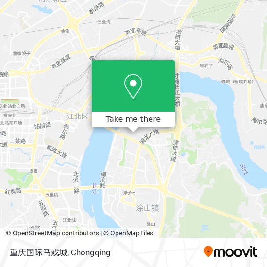 重庆国际马戏城 map