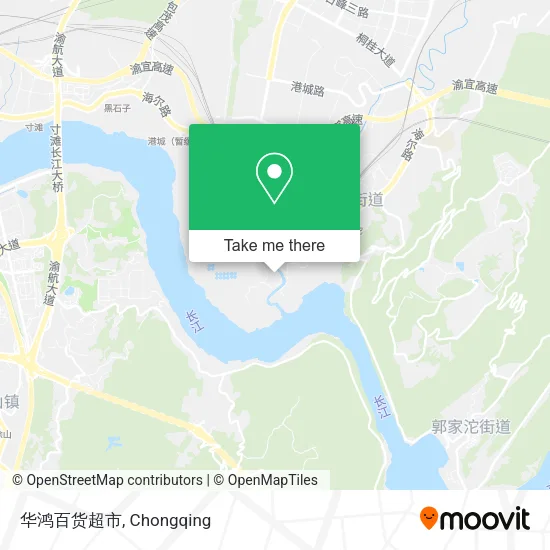 华鸿百货超市 map