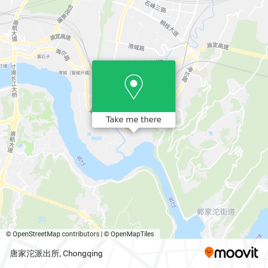 唐家沱派出所 map