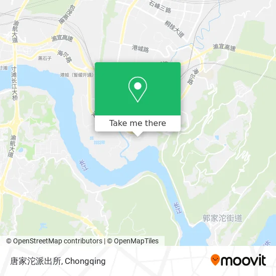 唐家沱派出所 map