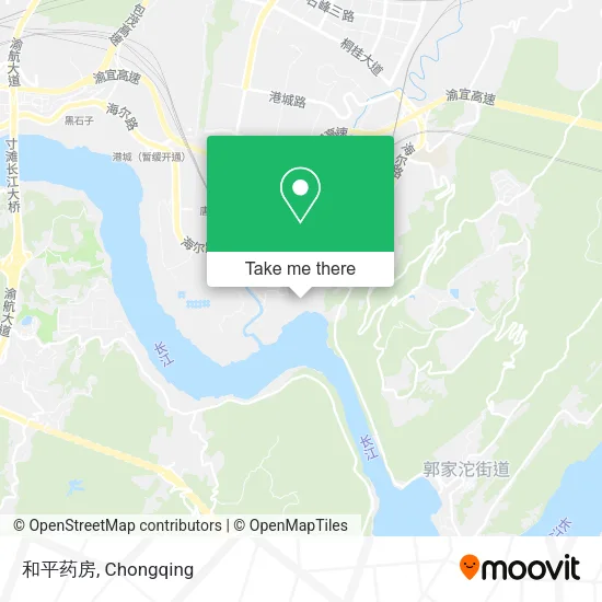 和平药房 map