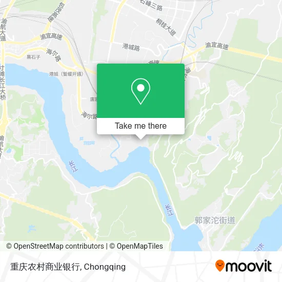 重庆农村商业银行 map