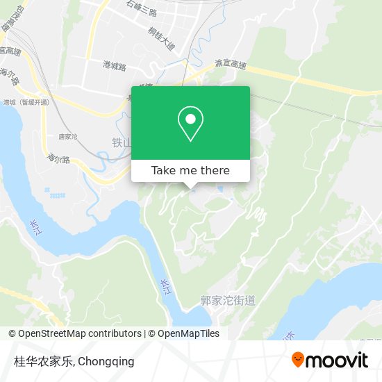 桂华农家乐 map
