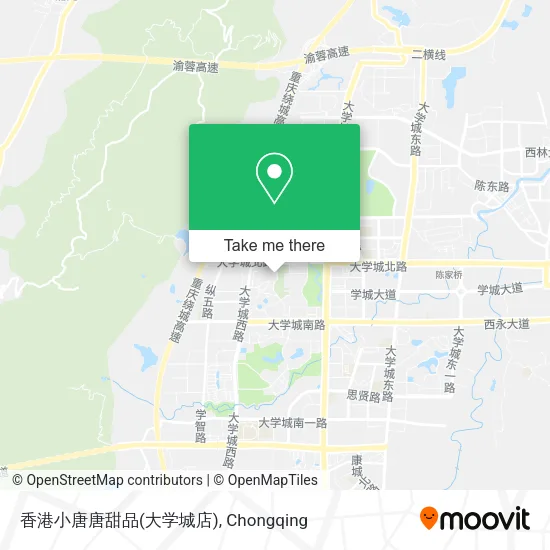 香港小唐唐甜品(大学城店) map