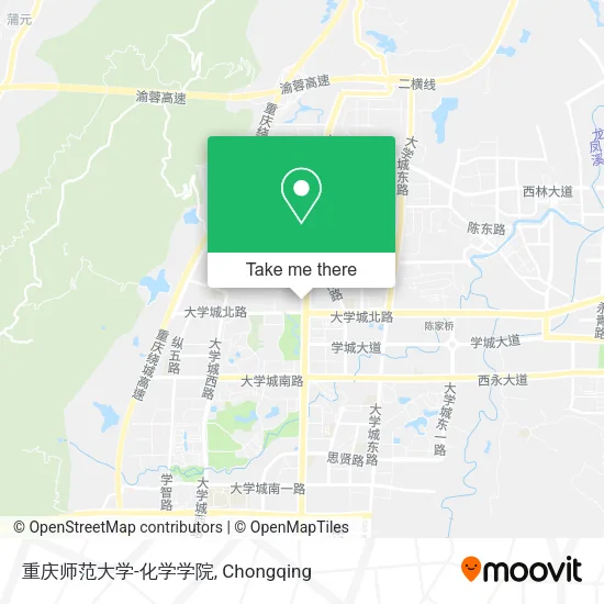 重庆师范大学-化学学院 map