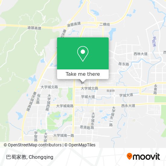 巴蜀家教 map