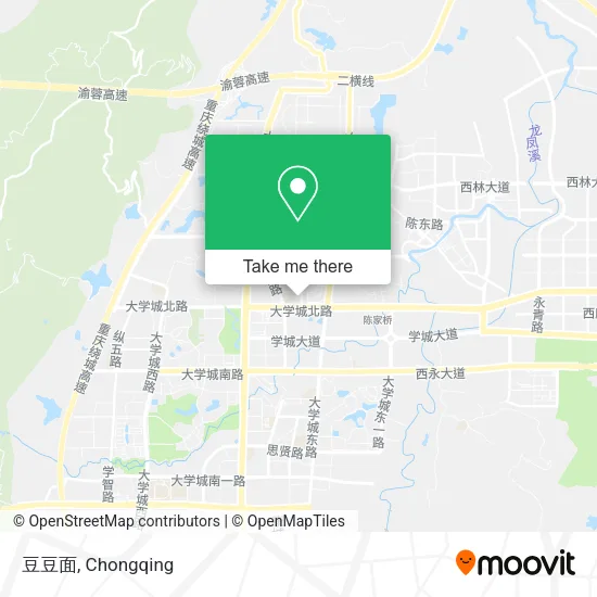 豆豆面 map